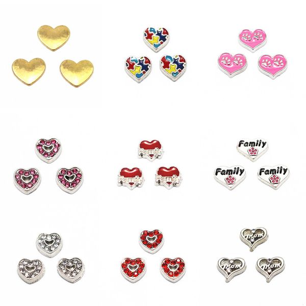new arrival 10pcs/lot family heart crystal floating charms living glass floating memory locket charms jewelry, Bronze;silver
new arrival 10pcs/lot family heart crystal floating charms living glass floating memory locket charms jewelry, Bronze;silver