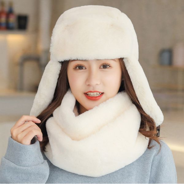 ht2763 hat scarf set winter accessories thick warm ski russian hat and scarf soft flush fur earflap russian cap lady winter set, Blue;gray
ht2763 hat scarf set winter accessories thick warm ski russian hat and scarf soft flush fur earflap russian cap lady winter set, Blue;gray
