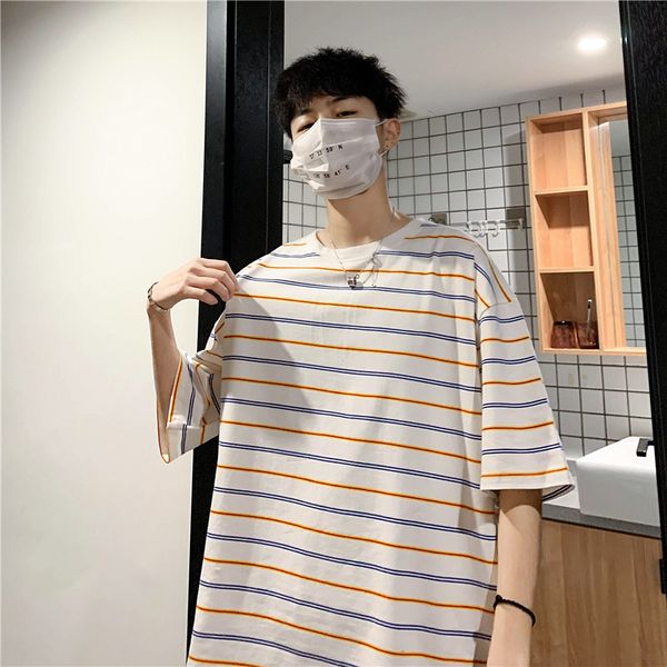 t half-sleeve men shirt neck striped summer shirt round loose half-sleeved graphic men's short-sleeved clothes t-shirt t shirts bgnox
t half-sleeve men shirt neck striped summer shirt round loose half-sleeved graphic men's short-sleeved clothes t-shirt t shirts bgnox