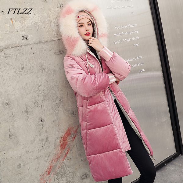 women's trench coats ftlzz winter velvet parka women medium long fur collar hooded plus size casual warm jackets snow overcoat, Tan;black
women's trench coats ftlzz winter velvet parka women medium long fur collar hooded plus size casual warm jackets snow overcoat, Tan;black
