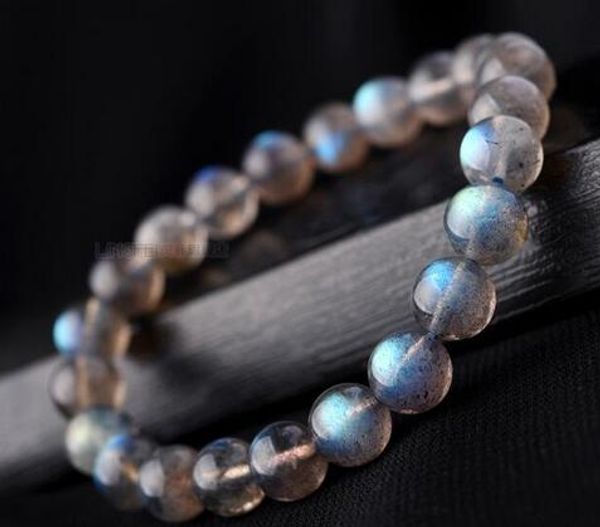 envÃo gratis pulsera de piedra lunar de 7,5-8mm piedra lunar azul sri lanka de cristal labradorita, Black
envÃo gratis pulsera de piedra lunar de 7,5-8mm piedra lunar azul sri lanka de cristal labradorita, Black