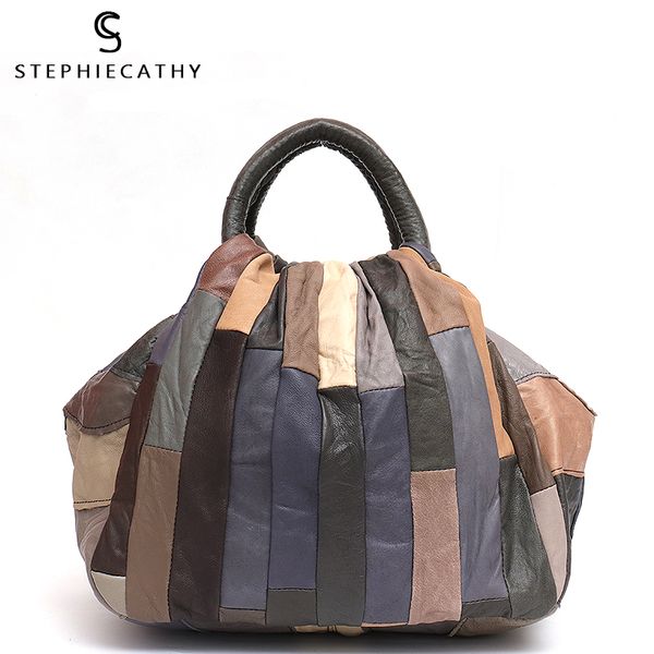 sc retro style handbag women sheepskin handle bag ladies leather vintage leather patchwork bucket female messenger bag
sc retro style handbag women sheepskin handle bag ladies leather vintage leather patchwork bucket female messenger bag