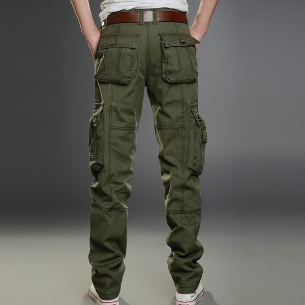 2019 super handsome men's fashion casual pants army green multi-pocket overalls trend hiking pants male tide size 28- 40, Black
2019 super handsome men's fashion casual pants army green multi-pocket overalls trend hiking pants male tide size 28- 40, Black