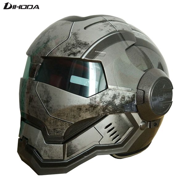 masei mens womens war machine gray ironman iron man helmet motorcycle helmet half open face abs casque motocross
masei mens womens war machine gray ironman iron man helmet motorcycle helmet half open face abs casque motocross