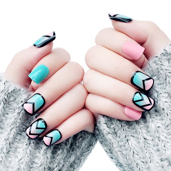 false nails 24pcs/set reusable acrylic fake with adhesive sticker glue press on nail full cover tips extension manicure tool, Red;gold
false nails 24pcs/set reusable acrylic fake with adhesive sticker glue press on nail full cover tips extension manicure tool, Red;gold