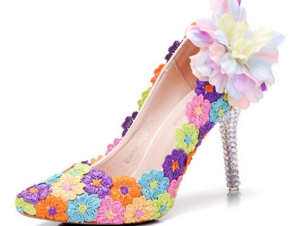2019 women's shoes in spring and autumn with new style high heel fine heel pointed end flower @mm478, Black
2019 women's shoes in spring and autumn with new style high heel fine heel pointed end flower @mm478, Black