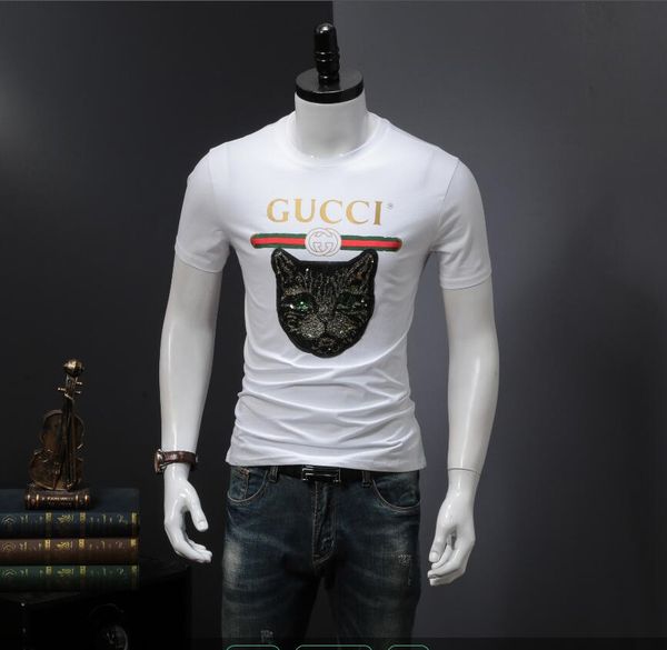 the 2019 new summer men's t-shirt, fashion brand men's women's short-sleeved t-shirts. letter printed short sleeve men #2327, White;black
the 2019 new summer men's t-shirt, fashion brand men's women's short-sleeved t-shirts. letter printed short sleeve men #2327, White;black
