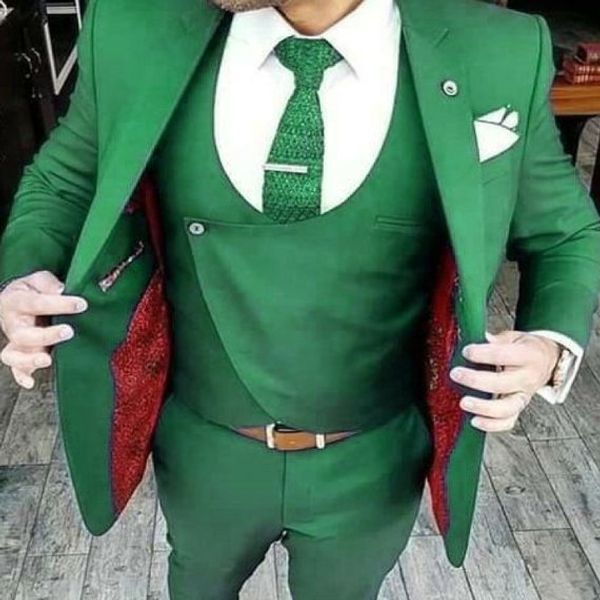 fresh green slim fit men suits wedding groom tuxedos bridegroom suits front button design man prom blazer 3 pieces (jacket+pants+vest), Black;gray
fresh green slim fit men suits wedding groom tuxedos bridegroom suits front button design man prom blazer 3 pieces (jacket+pants+vest), Black;gray