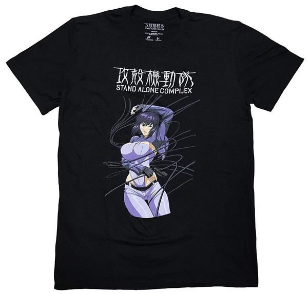 ghost in the shell motoko key art men's screen printing t-shirt quality t shirts men printing short sleeve o neck tee, White;black
ghost in the shell motoko key art men's screen printing t-shirt quality t shirts men printing short sleeve o neck tee, White;black