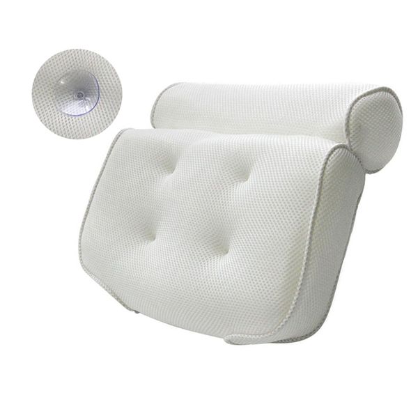 bathroom spa bathtub pillow 3d mesh massage backrest headrest pillow with suction cup ergonomic pillow bathroom accessories
bathroom spa bathtub pillow 3d mesh massage backrest headrest pillow with suction cup ergonomic pillow bathroom accessories