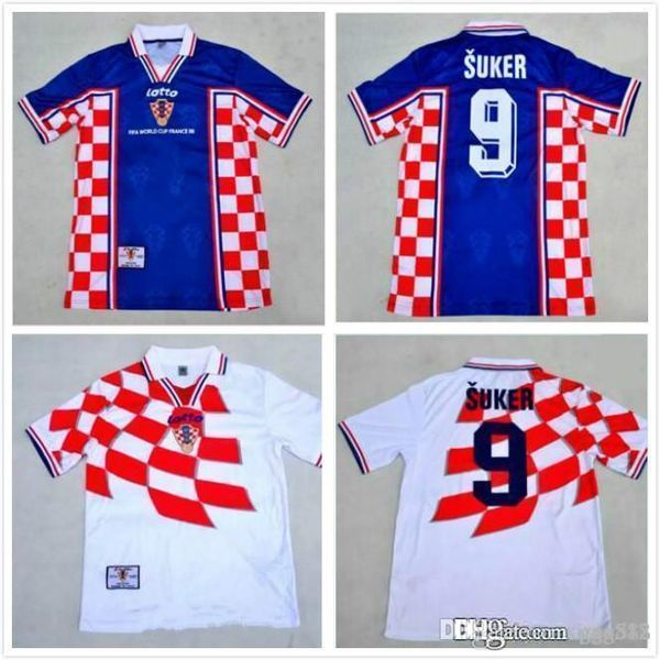 classic 1998 croatias retro soccer jerseys custom suker boban bilic stanic world cup croatias retro football jersey, Black;yellow
classic 1998 croatias retro soccer jerseys custom suker boban bilic stanic world cup croatias retro football jersey, Black;yellow