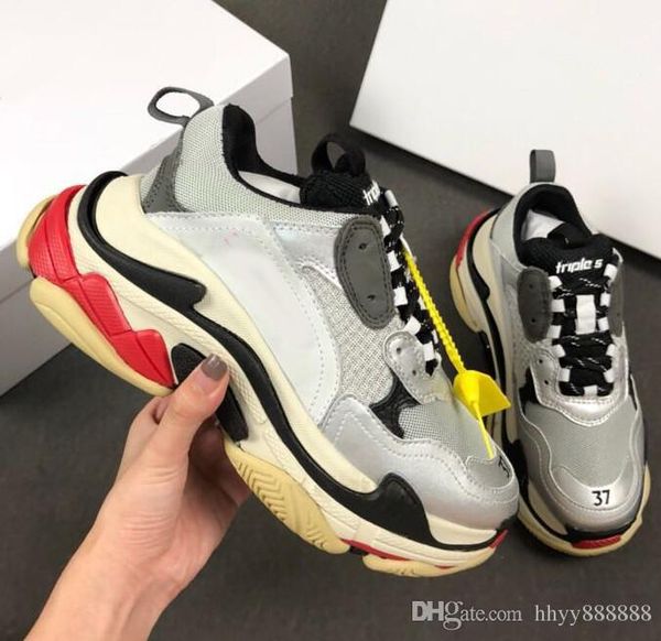 2019 New Unveils New Triple S Sneakers High Fashion Spec Trainers,Shoes for Men Casual Man Shoes men Tripe-S retro Leisure Sneakers Shoes
2019 New Unveils New Triple S Sneakers High Fashion Spec Trainers,Shoes for Men Casual Man Shoes men Tripe-S retro Leisure Sneakers Shoes