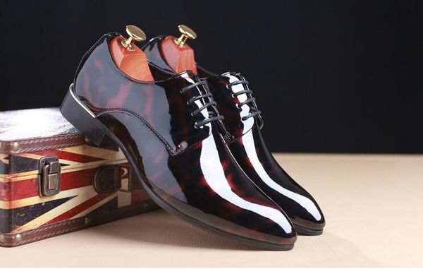 italian men oxford dress leather loafers luxury fashion men formal shoes pointed toe driving business wedding shoes w6, Black
italian men oxford dress leather loafers luxury fashion men formal shoes pointed toe driving business wedding shoes w6, Black