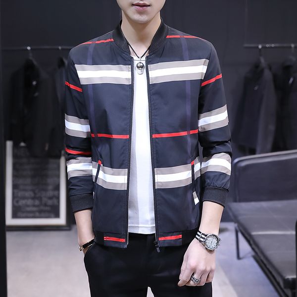 2019 spring and summer fashion new men's jacket casual slim print color breathable light street hip hop men's jacket, Black;brown
2019 spring and summer fashion new men's jacket casual slim print color breathable light street hip hop men's jacket, Black;brown