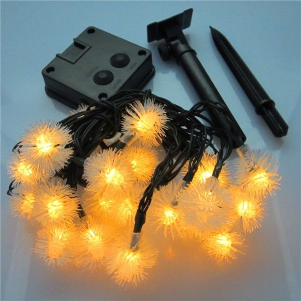 солнечная энергия hairball string light открытый / крытый одуванчик лампа украшения сада патио фестиваль рождественская елка теплый цвет све
солнечная энергия hairball string light открытый / крытый одуванчик лампа украшения сада патио фестиваль рождественская елка теплый цвет све