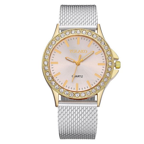 trendy female quartz watch universal steel mesh strap round dial alloy case quartz watches exquisite workmanship yk63, Slivery;brown
trendy female quartz watch universal steel mesh strap round dial alloy case quartz watches exquisite workmanship yk63, Slivery;brown