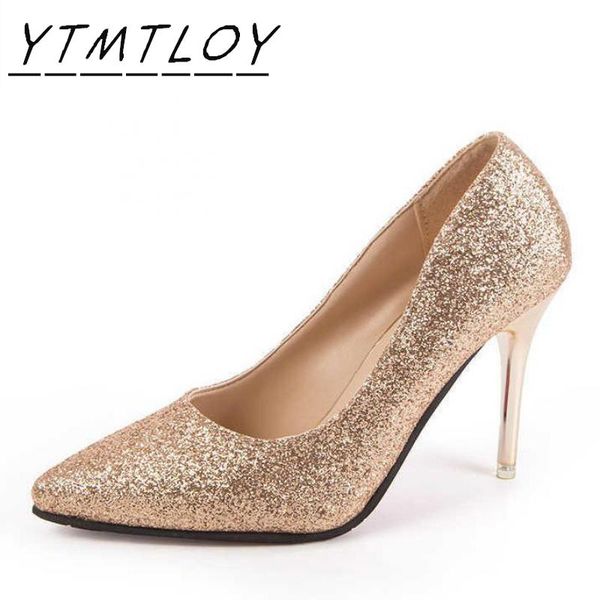 ladies pointed high heels casual shoes sandals sequins sparkling wedding high heels zapatos mujer 8cm, Black
ladies pointed high heels casual shoes sandals sequins sparkling wedding high heels zapatos mujer 8cm, Black