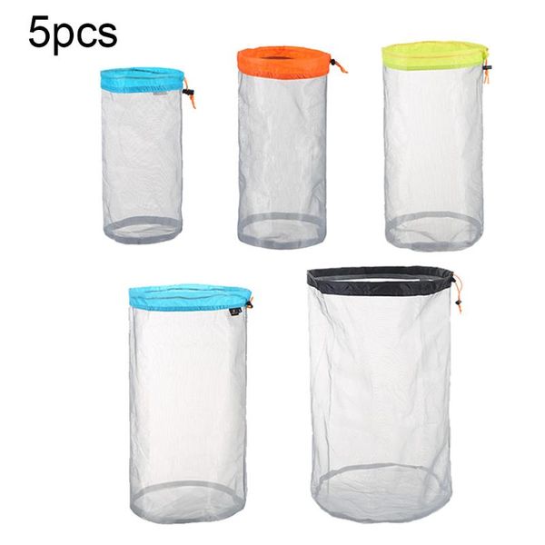 5pcs/set hiking mesh storage bag beach toys drawstring transparent outdoor ultralight stuff sacks travel packs organizer clothes
5pcs/set hiking mesh storage bag beach toys drawstring transparent outdoor ultralight stuff sacks travel packs organizer clothes