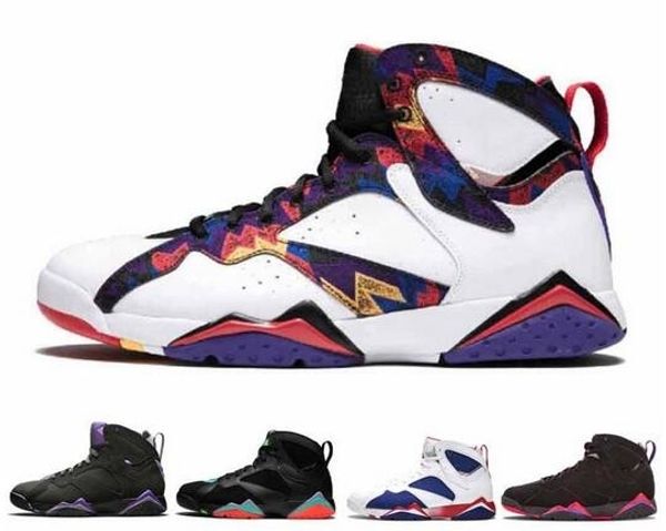 7 7s patta bordeaux hare ray allen tinker alternate olympic mens basketball shoes french blue barcelona nights sneakers 
7 7s patta bordeaux hare ray allen tinker alternate olympic mens basketball shoes french blue barcelona nights sneakers