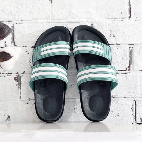 fashion luxury designer women shoes double stripe slippers female wholesale thick bottom non - slip pvc plastic beach slippers size 36-41, Black
fashion luxury designer women shoes double stripe slippers female wholesale thick bottom non - slip pvc plastic beach slippers size 36-41, Black