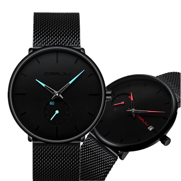 crrju fashion watch waterproof wrist watches for couple clock set men women luxury sports watch minimalist slim mesh strap, Slivery;brown
crrju fashion watch waterproof wrist watches for couple clock set men women luxury sports watch minimalist slim mesh strap, Slivery;brown