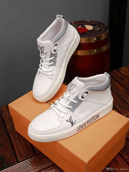 19fw 2019 spring and autumn canvas high to help breathable solid color men's outdoor casual shoes fashion wild new trend men's sho, Black
19fw 2019 spring and autumn canvas high to help breathable solid color men's outdoor casual shoes fashion wild new trend men's sho, Black