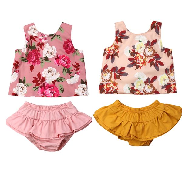 0-3y summer cute sweet toddler baby girls clothes sets flowers print sleeveless vest ruffles shorts, White
0-3y summer cute sweet toddler baby girls clothes sets flowers print sleeveless vest ruffles shorts, White