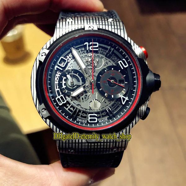 high version 45mm 0124 japan vk quartz chronograph movement skeleton dial mens watch pvd black steel case rubber strap sport watches gt 526, Slivery;brown
high version 45mm 0124 japan vk quartz chronograph movement skeleton dial mens watch pvd black steel case rubber strap sport watches gt 526, Slivery;brown