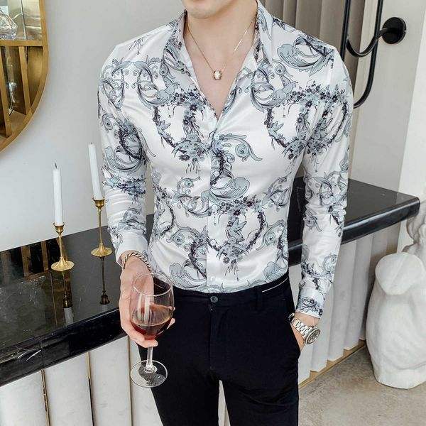 2020 floral shirts men long sleeve men dress shirt spring casual slim fit night club party wear tuxedo shirt flower printing, White;black
2020 floral shirts men long sleeve men dress shirt spring casual slim fit night club party wear tuxedo shirt flower printing, White;black