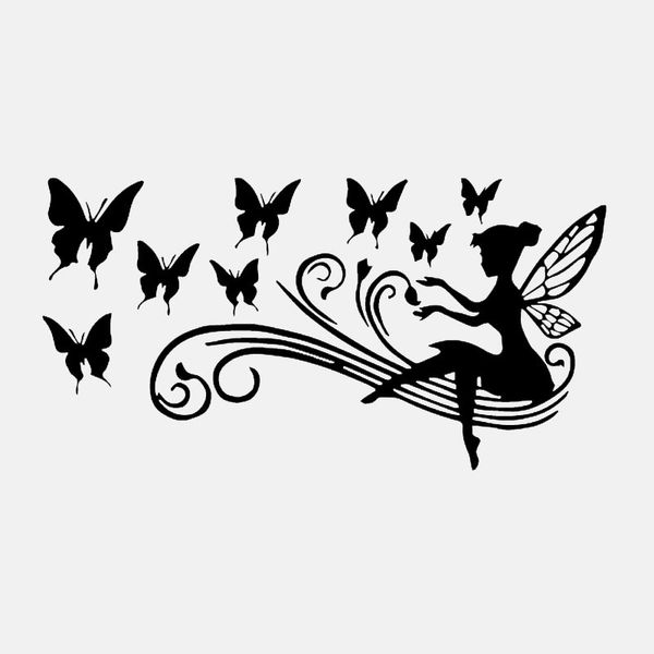 17.1cm*8.9cm fairy butterfly vinyl decal fashion personality creativity classic attractive personalized car sticker
17.1cm*8.9cm fairy butterfly vinyl decal fashion personality creativity classic attractive personalized car sticker