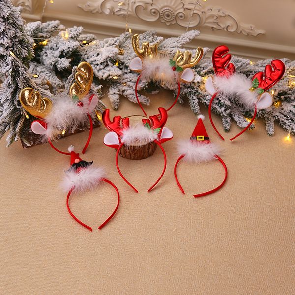 5pcs 6 styles fluffy antlers xmas cap kids gift christmas headbands hairpin cartoon hair hoop happy new year party decor
5pcs 6 styles fluffy antlers xmas cap kids gift christmas headbands hairpin cartoon hair hoop happy new year party decor