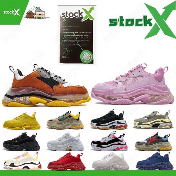 new triple s designer paris 17fw low old dad platform sneakers black white combination soles boots men women fashion casual shoes 36-45
new triple s designer paris 17fw low old dad platform sneakers black white combination soles boots men women fashion casual shoes 36-45