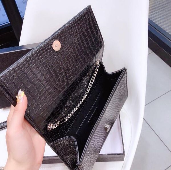 designer luxury handbags purses luxury classic brand chain shoulder bag, crossbody bag lasy design 3 letter with box