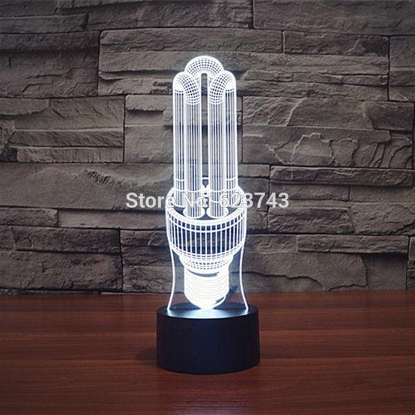 color changing flashing imitation compact fluorescent lamp (cfl) arcylic 3d led night light usb 3d led lamps
color changing flashing imitation compact fluorescent lamp (cfl) arcylic 3d led night light usb 3d led lamps