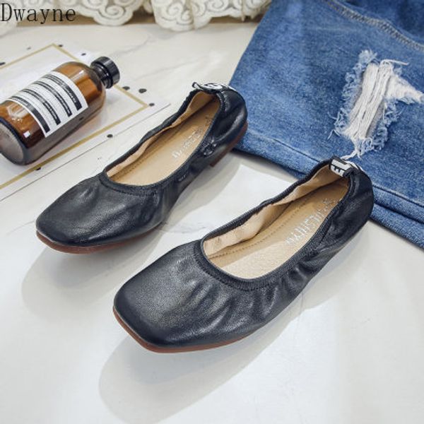 shallow mouth flat shoes 2020 spring new net red square head korean version of the wild gentle comfortable shoes, Black
shallow mouth flat shoes 2020 spring new net red square head korean version of the wild gentle comfortable shoes, Black