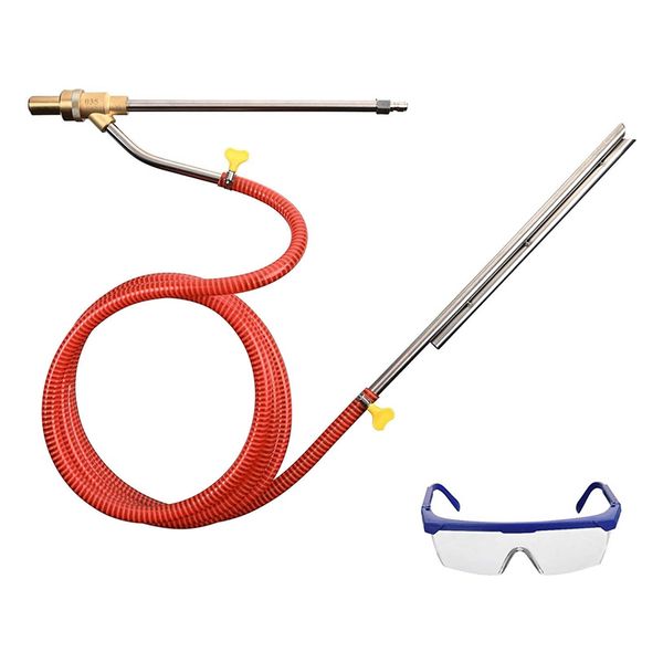 pressure washer sandblasting kit, wet sandblaster attachment, 5000 psi, 1/4 inch quick disconnect
pressure washer sandblasting kit, wet sandblaster attachment, 5000 psi, 1/4 inch quick disconnect