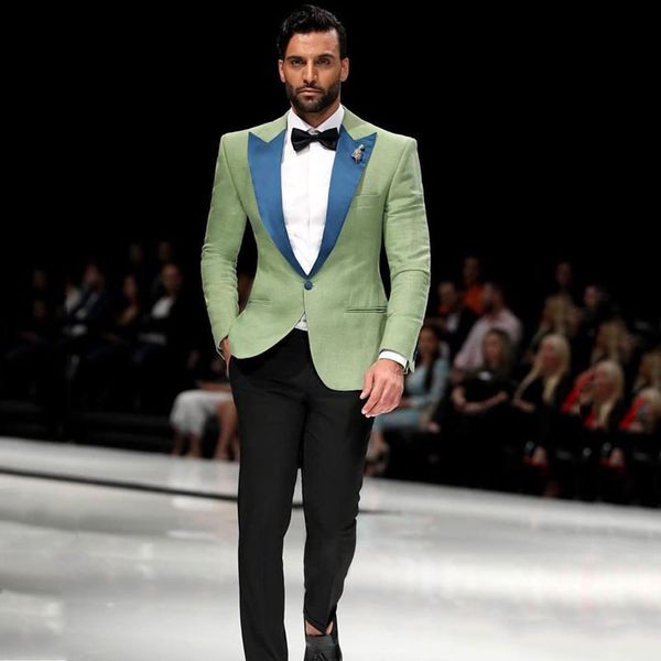 men suits tuxedo wedding green prom business man blazers navy blue peak lapel costume homme slim fit terno masculino 2piece trajes de hombre, Black;gray
men suits tuxedo wedding green prom business man blazers navy blue peak lapel costume homme slim fit terno masculino 2piece trajes de hombre, Black;gray