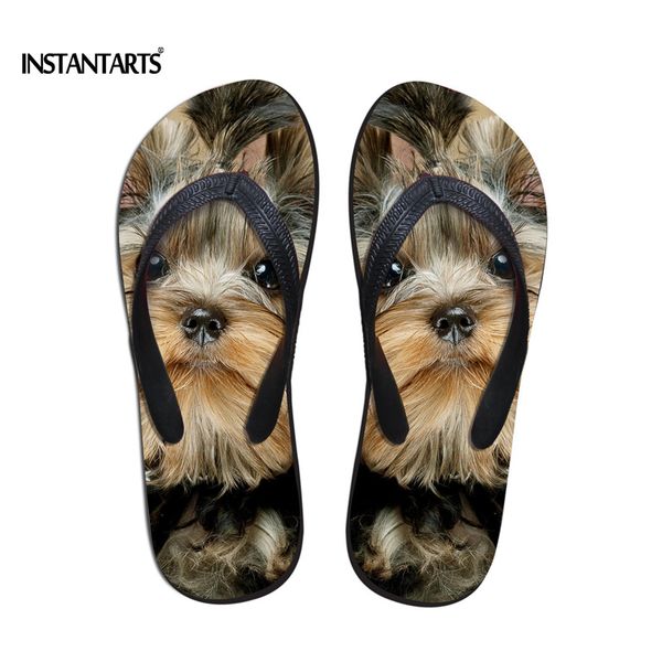 instantarts cute yorkshire terrier print women flip-flops breath non-slip flip flops for ladies summer rubber slippers for girls, Black
instantarts cute yorkshire terrier print women flip-flops breath non-slip flip flops for ladies summer rubber slippers for girls, Black