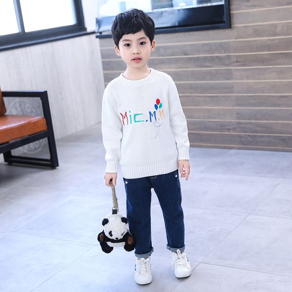 boys sweaters spring long sleeve sweater letter pullover kids boy clothing fashion o-neck children clothes, Blue
boys sweaters spring long sleeve sweater letter pullover kids boy clothing fashion o-neck children clothes, Blue