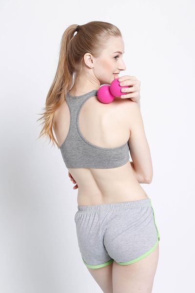 suitable for upper back, neck, scapula fitness training, peanut shape silicone yoga massage ball, gym practice to relax ball fitness balls
suitable for upper back, neck, scapula fitness training, peanut shape silicone yoga massage ball, gym practice to relax ball fitness balls
