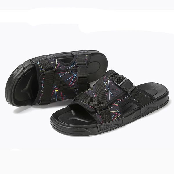 2019 new men's casual sports sandals youth fashion wild beach sandals and slippers men sandalias hombre sandale homme, Black
2019 new men's casual sports sandals youth fashion wild beach sandals and slippers men sandalias hombre sandale homme, Black