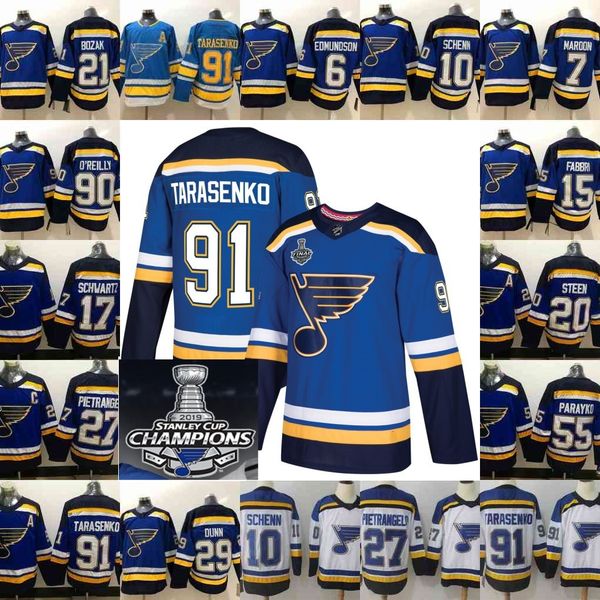 2019 stanley cup champions 91 vladimir tarasenko st. louis blues 27 pietrangelo 17 schwartz 10 schenn 15 fabbri 6 backes hockey jerseys, Black;red
2019 stanley cup champions 91 vladimir tarasenko st. louis blues 27 pietrangelo 17 schwartz 10 schenn 15 fabbri 6 backes hockey jerseys, Black;red