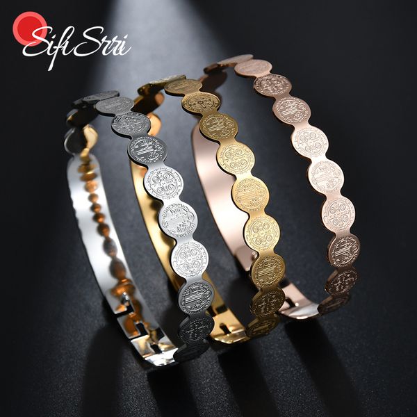 sifisrri vintage christian cross amulet bracelet 3 color stainless steel religious jesus christ charm bangles blessing jewelry, Black
sifisrri vintage christian cross amulet bracelet 3 color stainless steel religious jesus christ charm bangles blessing jewelry, Black