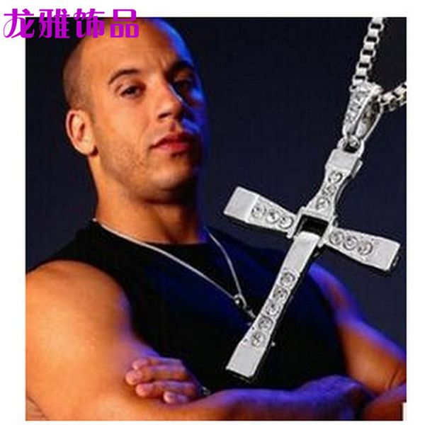 european and american jewelry torredo speed and passion 8 pendant cross necklace men's necklace, Silver
european and american jewelry torredo speed and passion 8 pendant cross necklace men's necklace, Silver