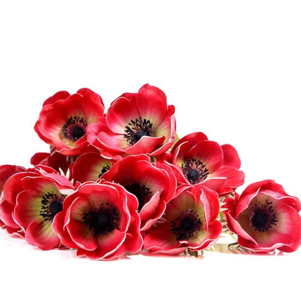 festive artificial anemone flowers 12 pieces lot wedding home table flower party decoration boutonniere bouquet accessries
festive artificial anemone flowers 12 pieces lot wedding home table flower party decoration boutonniere bouquet accessries
