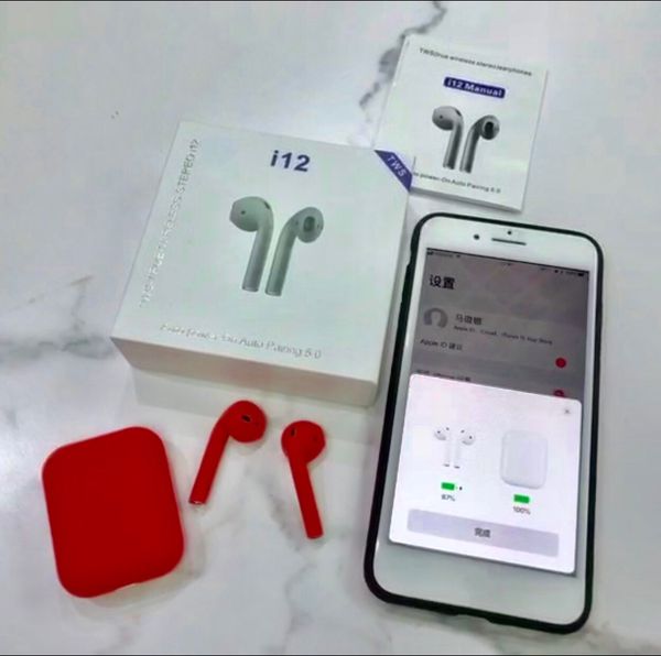 I12 tw bluetooth 5 0 wirele bluetooth headphone earphone colorful touch control wirele head et earbud with charger box
I12 tw bluetooth 5 0 wirele bluetooth headphone earphone colorful touch control wirele head et earbud with charger box