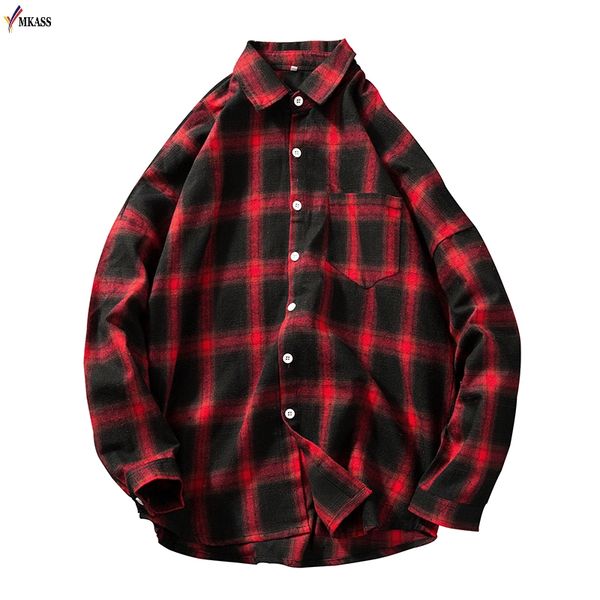 mkass red and black plaid shirt men shirts new spring fashion chemise homme mens checkered shirts long sleeve shirt men blouse, White;black
mkass red and black plaid shirt men shirts new spring fashion chemise homme mens checkered shirts long sleeve shirt men blouse, White;black