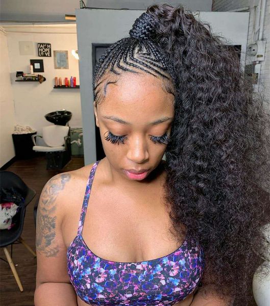 clip in hair extensions human hair ponytail black remy real 20inch one piece wrap around hairpiece long curly, 20"-140g #1 jet black
clip in hair extensions human hair ponytail black remy real 20inch one piece wrap around hairpiece long curly, 20"-140g #1 jet black