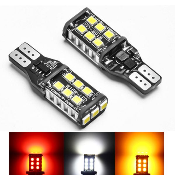10pcs car led t15 w16w wy16w canbus 15 smd 2835 led auto brake light no error reverse lamp car rear turn signals dc 12v
10pcs car led t15 w16w wy16w canbus 15 smd 2835 led auto brake light no error reverse lamp car rear turn signals dc 12v