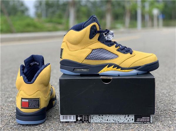 2020 new air 5 sp michigan inspire retro amarillo college navy men basketball shoes cq9541 -704 authentic outdoor sneakers size 7 -13
2020 new air 5 sp michigan inspire retro amarillo college navy men basketball shoes cq9541 -704 authentic outdoor sneakers size 7 -13